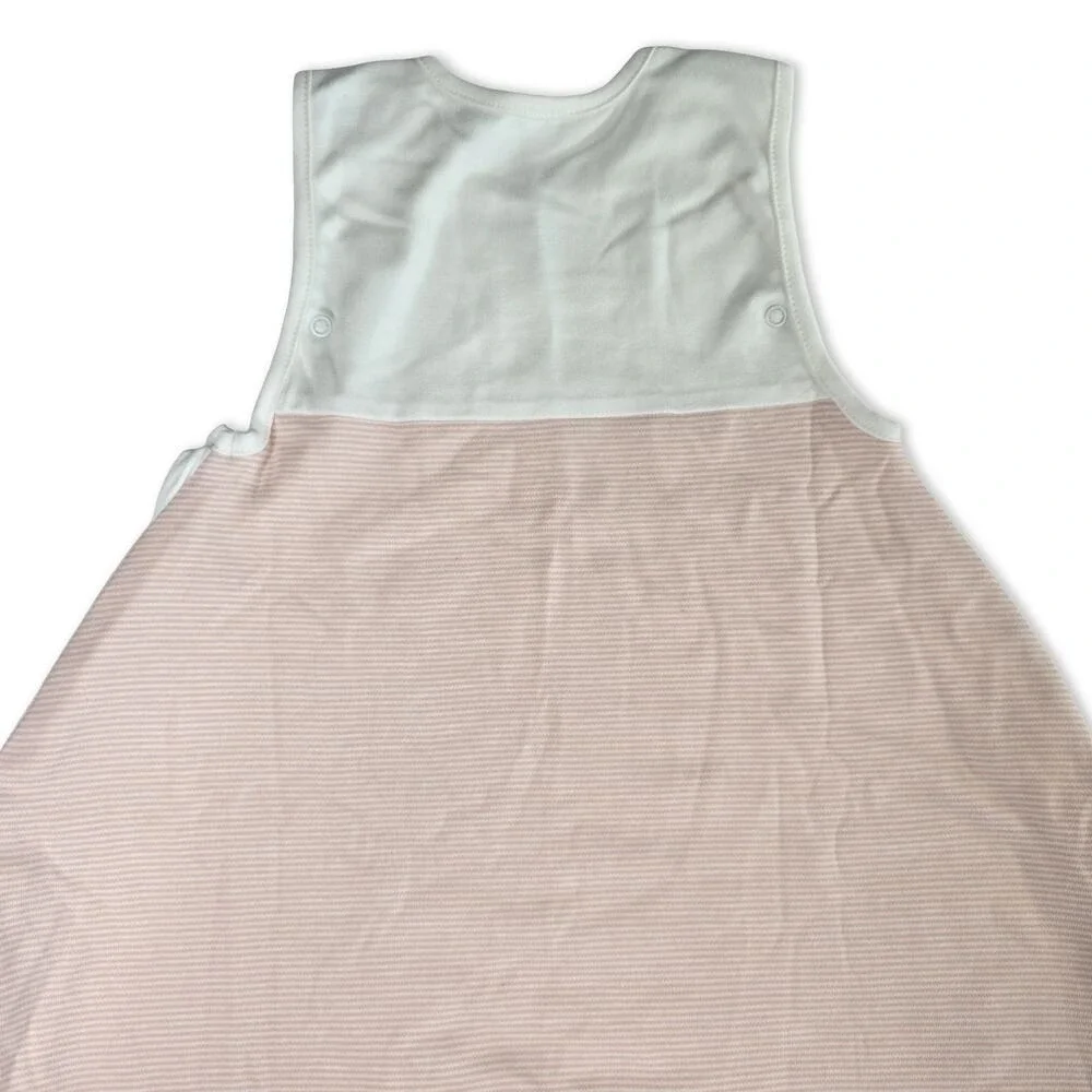 MORI Clever Sleeping Bag 0-2 Years Blush Stripe Bamboo Organic Cotton NWT‎